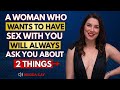When a Woman Is Attracted to an Older Man, She Tests Him With These 2 Questions |Magda Kay