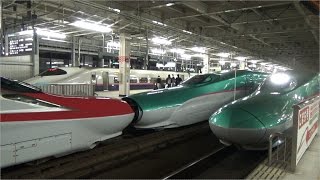 最近の東北新幹線　仙台駅にて 2016-12-10