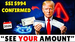 BREAKING: Social Security 2.8% COLA — SSI $994 Jan 2026