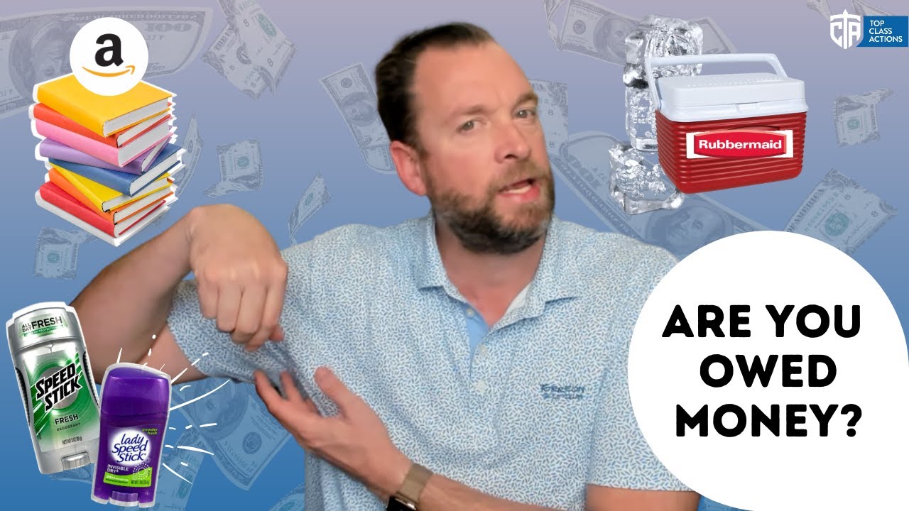 Are you owed money? class action settlement roundup with scott hardy #19 -  youtube