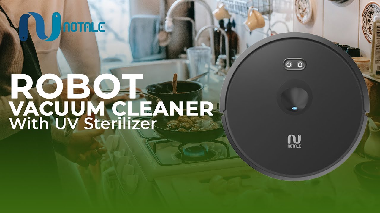 Notale Robot Vacuum Cleaner With UV Sterilization YouTube