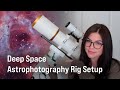 Deep space astrophotography rig setup