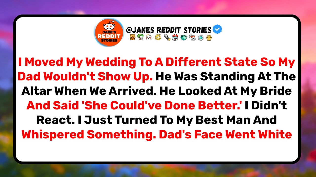 “She could have done better,” Ray said, loud enough for the front rows to hear. Eighty guests turned. My bride’s hand tightened around mine. I didn’t flinch. I just leaned toward my best man and...