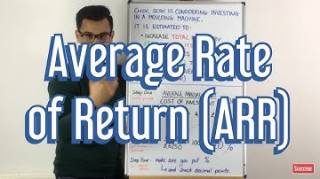 Average Rate of Return (ARR) - GCSE Business Revision