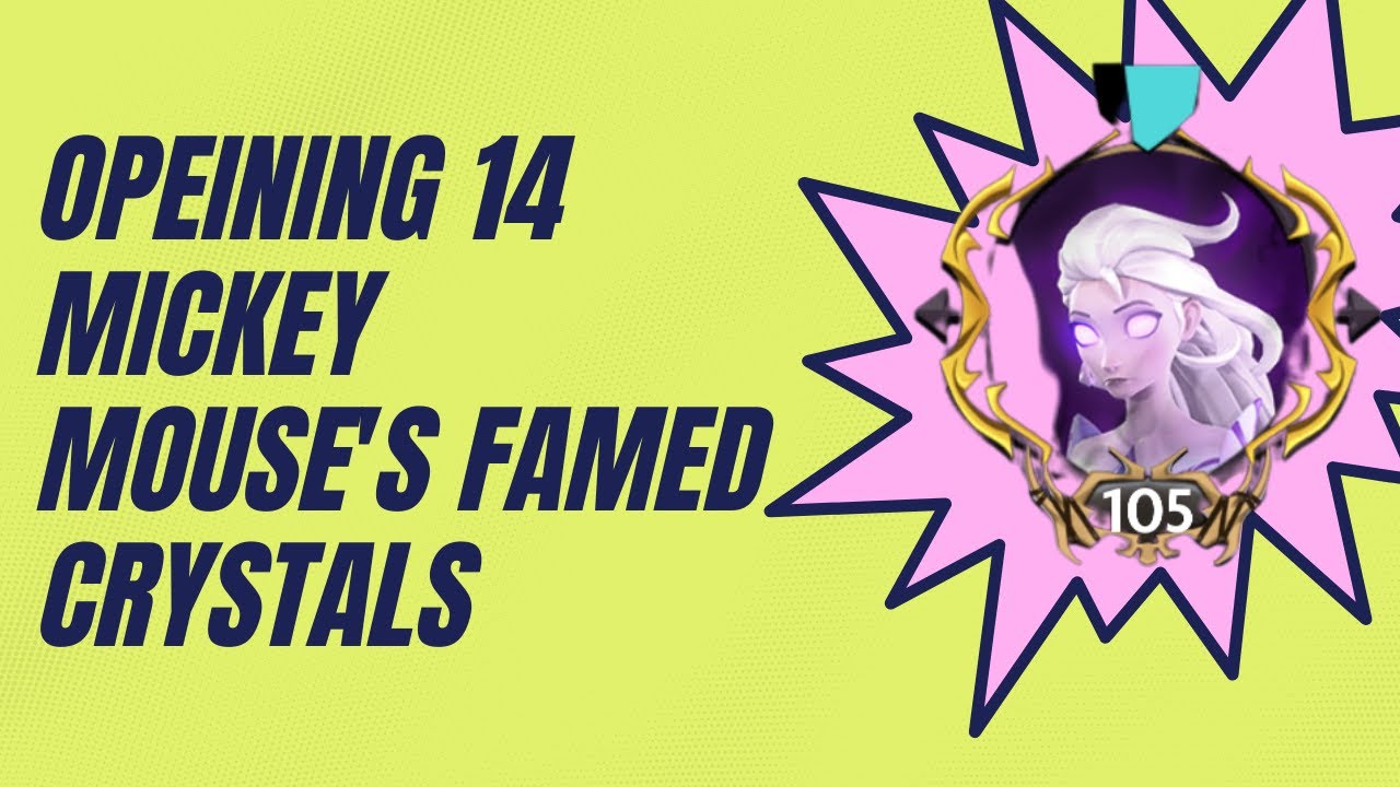 CRYSTAL OPENING: 14 Mickey Mouse's Famed Crystals - Disney's Mirrorverse (Crystal Odds)