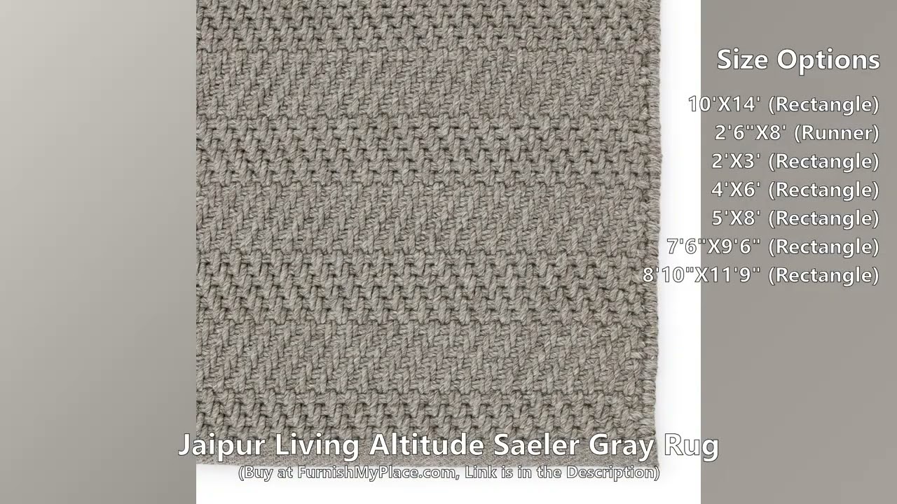 Jaipur Living Altitude Saeler Gray Rug
