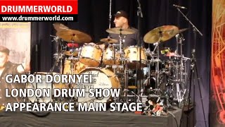 Gabor Dornyei: from Appearance Drum Show London - #gabordornyei  #drummerworld