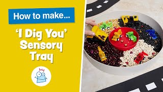 How To Make An 'I Dig You' Sensory Tray | Baker Ross
