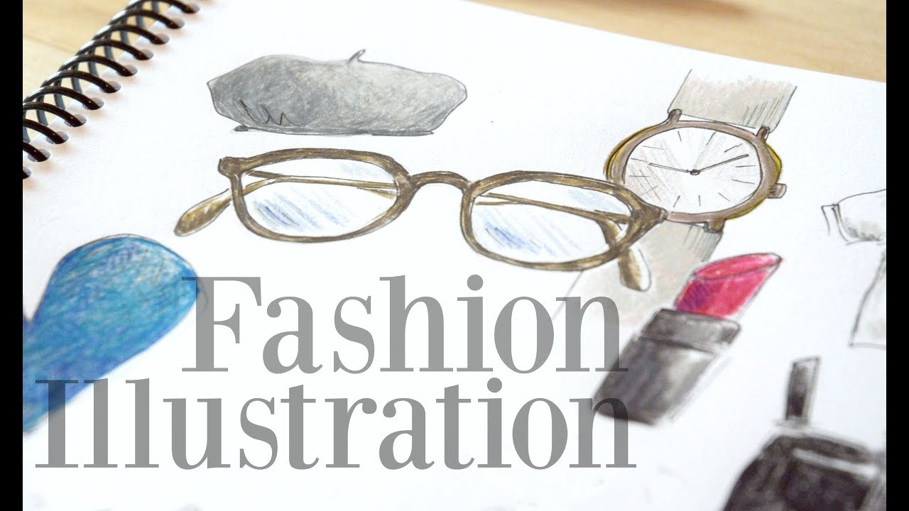 Autumn Wardrobe Illustration watercolor brands