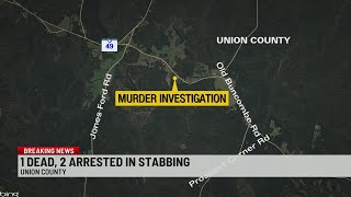 One arrested for murder in Union County