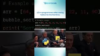 When C/C++ Devs See Python for the First Time 😅