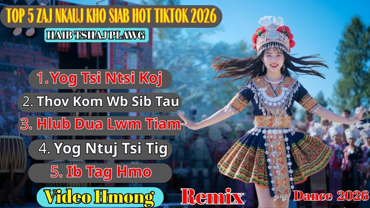 Top 5 Zaj Nkauj Kho Siab Remix Hottrend Tiktok (Cover) II 3Hmoob Music#suabkhosiab