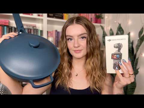 ASMR what I got for my 26th birthday 🎂