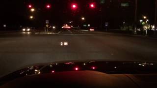 Night drive in the Range Rover SVR! The heads up display is AWESOME!!