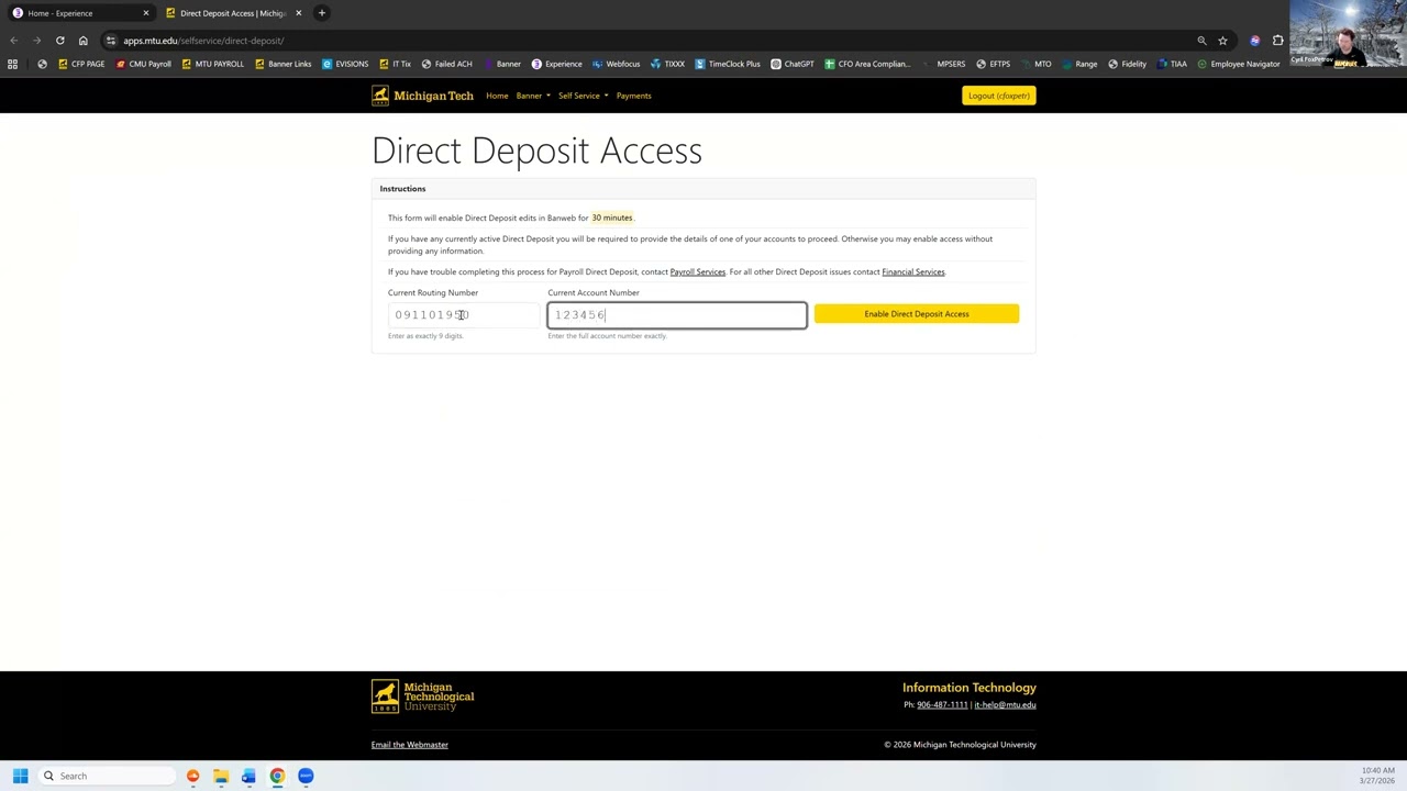 Preview image for Direct Deposit Training - Account Verification video