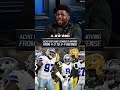 Acho breaks down the Cowboys' defensive scheme adjustments 🔥🥸 #cowboys #dallascowboys