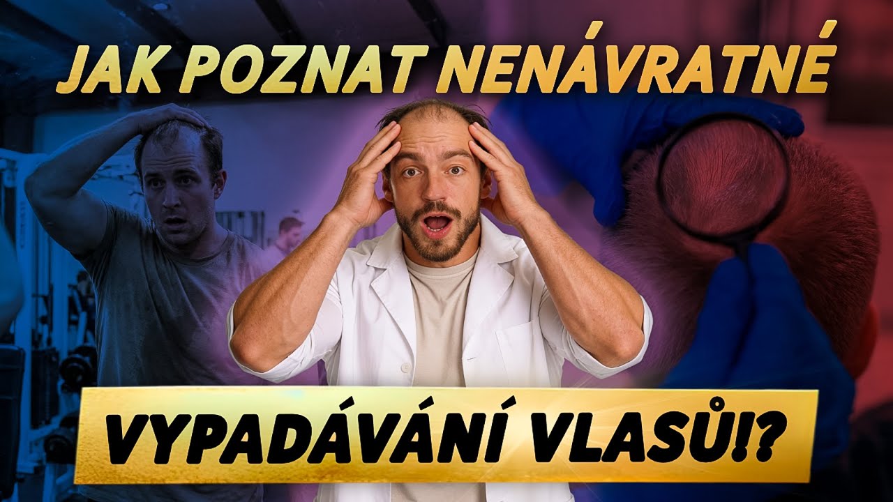 Jak poznat, že ti NENÁVRATNĚ padají VLASY?
