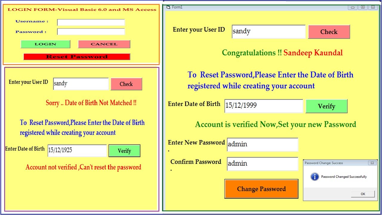 Enter date. Login password excel vba. Confirm password создать. Access login. Verified user.