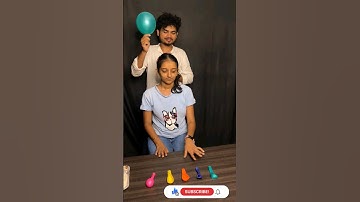 Who Will Guess The Colour Balloons Challenge🎈#shorts #short #trending #viral #youtube #waitforit