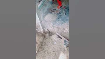 Water power mortar | Cối giã gạo dùng sức nước