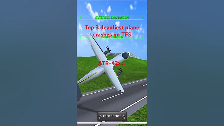 Top 3 deadliest plane crashes in TFS #aviation #planecrash #turbopropflightsimulator