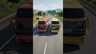 Bus simulator Indonesia VS Bus simulator ultimate Race.#trending #trucksim #trucksimulator #foryou