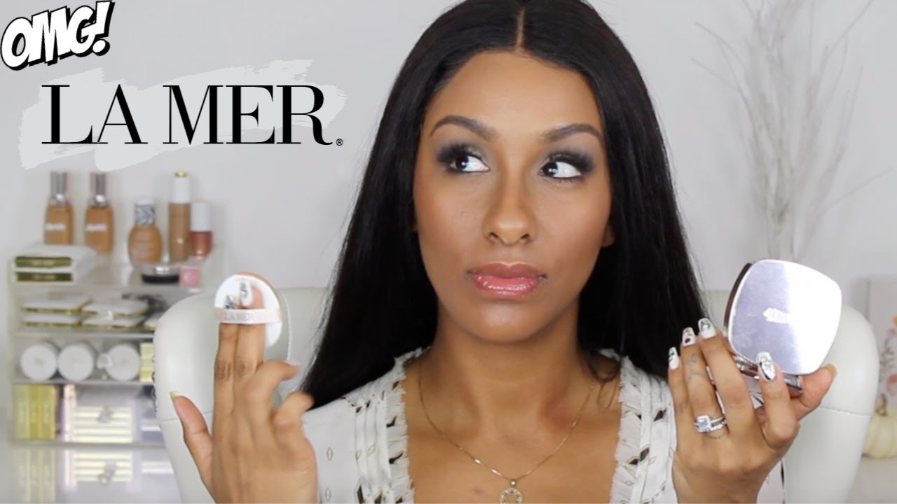 LA MER Luminous Cushion Foundation Demo + Wear Test + Review YouTube