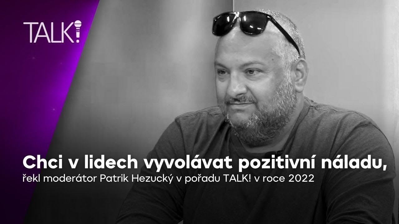 Patrik Hezucký v roce 2022: Chci v lidech vyvolávat pozitivní náladu | TALK!