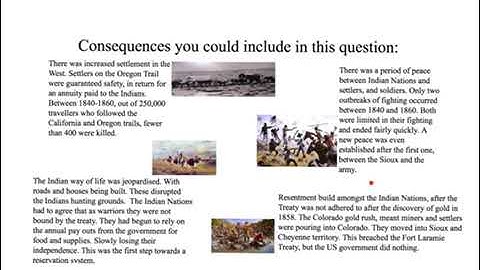 Explain x2 Consequences Exam Question