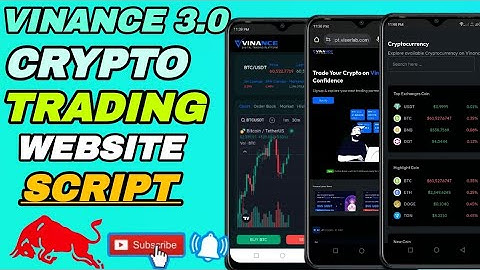 Setup Your crypto trading website like Binanace ll Vinance source Code