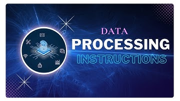 Data Processing Instructions | Nagashree.S