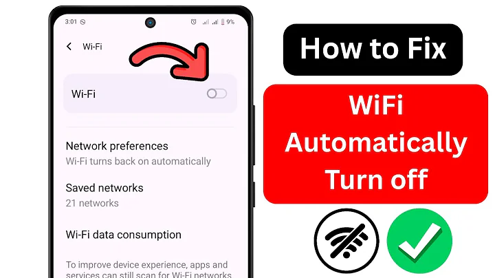 WiFi Connection Automatically Turning Off | WiFi Not Working on Android | Fix Wi-Fi Auto Disconnect