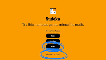 NYT Sudoku Hard Solution for 11/15/23
