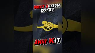 Arsenal next season Away Kit
