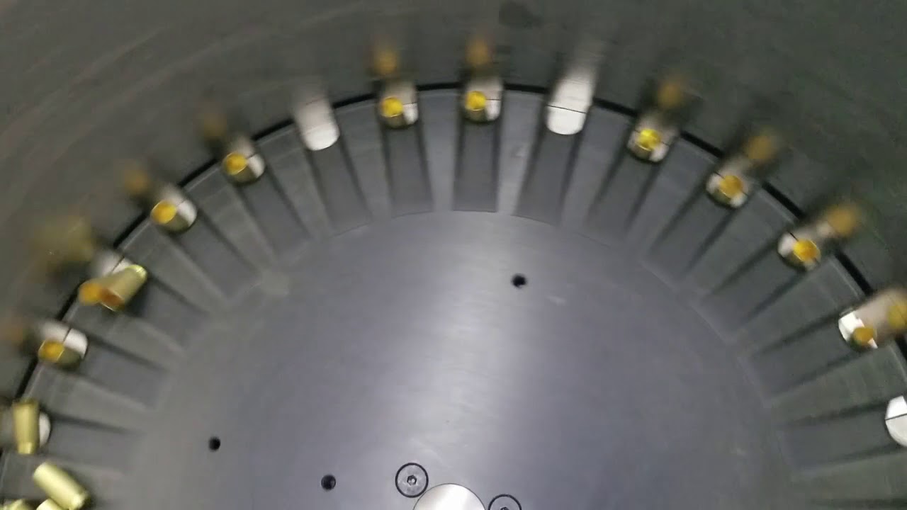 Coventry Industries Bowl Feeder Running 40 Smith and Wesson YouTube