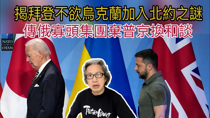 (附繁簡字幕) 【星期六深度談】 解拜登不欲烏克蘭加入北約之謎。前俄情報官：「寡頭集團」策劃推翻普京換停戰。北約峰會反映俄烏談判快到了，聲明15次提及中共反映北約下一個策略重點 ｜徐時論996集1節 - 天天要聞