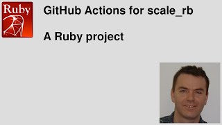 Add GitHub Actions to the scale_rb Ruby project