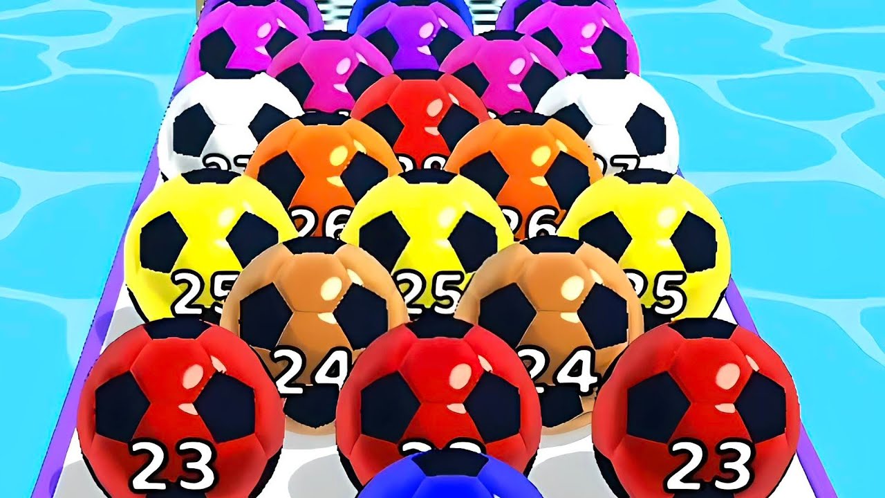 Marble Run 💥 3D Game Color Ball Race Gameplay Android IOS Level 1262 ...