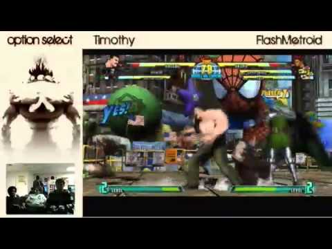 2-14-2011 Timothy (Spencer/Haggar/...  vs FlashMetroid (Akuma/Skrull/Th...  - MvC3