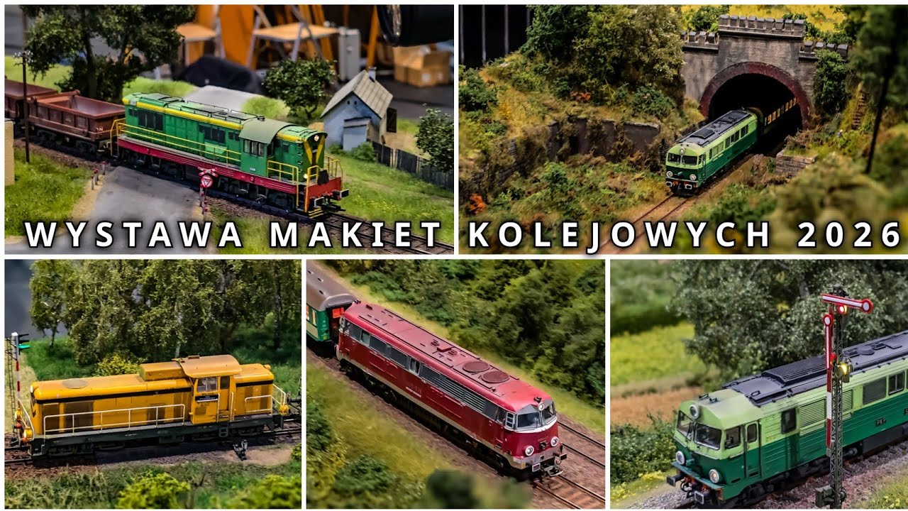 Wystawa makiet kolejowych - KOZY 2026 - Najlepsze przejazdy i składy! 🚂 🔥 💨 [BGM] 