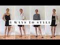 STYLING SHORTS FOR SUMMER | Casual vs. Dressy Minimalist Style | Vlogust