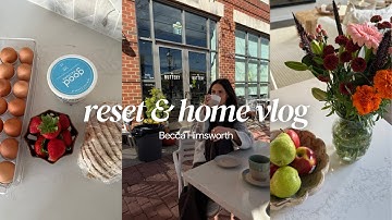 RESET & HOME VLOG: Clean With Me & Run Errands!