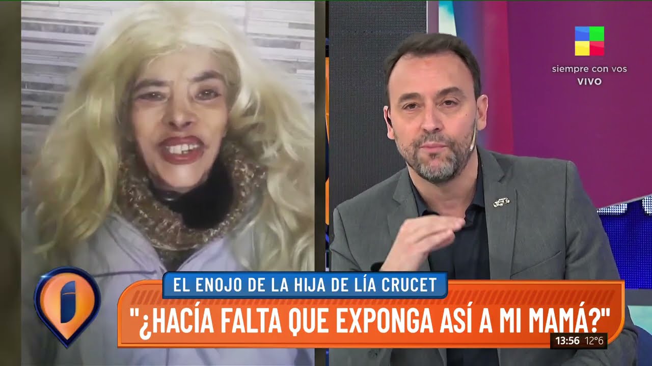 El desgarrador video de Lía Crucet: "La estoy peleando".