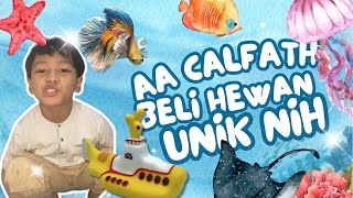 Aa Calfath beli hewan air tawar nih gais