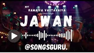 JAWAN: Not Ramaiya Vastavaiya | Shah Rukh Khan | Atlee | Anirudh | Nayanthara | Vishal D | Shilpa R