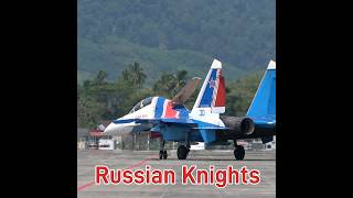 Russian Knights Demo Team Taxi Out #military #aviation #shorts