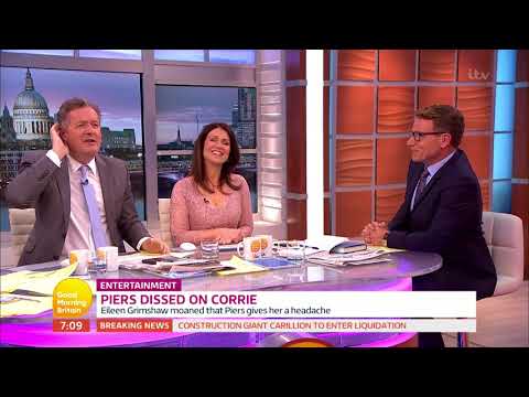 Piers Morgan 'Dissed' on Coronation Street | Good Morning Britain