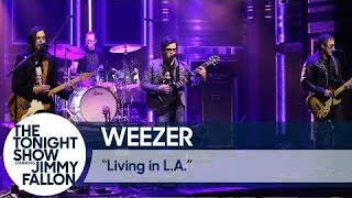 Weezer - Living in L.A LIVE on the tonight show
