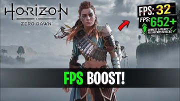 Horizon Zero Dawn: FPS Boost On Low End PCs! (FSR3 MOD)