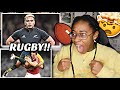 AMERICAN REACTS TO 25 RUGBY MOMENTS THAT WILL NEVER BE FORGOTTEN! 😳🏉 | Favour